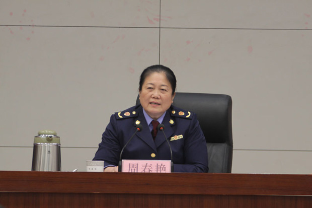 河南省工商局組織召開(kāi)2014年精神文明建設工作會(huì )議上周局長(cháng)講話(huà)